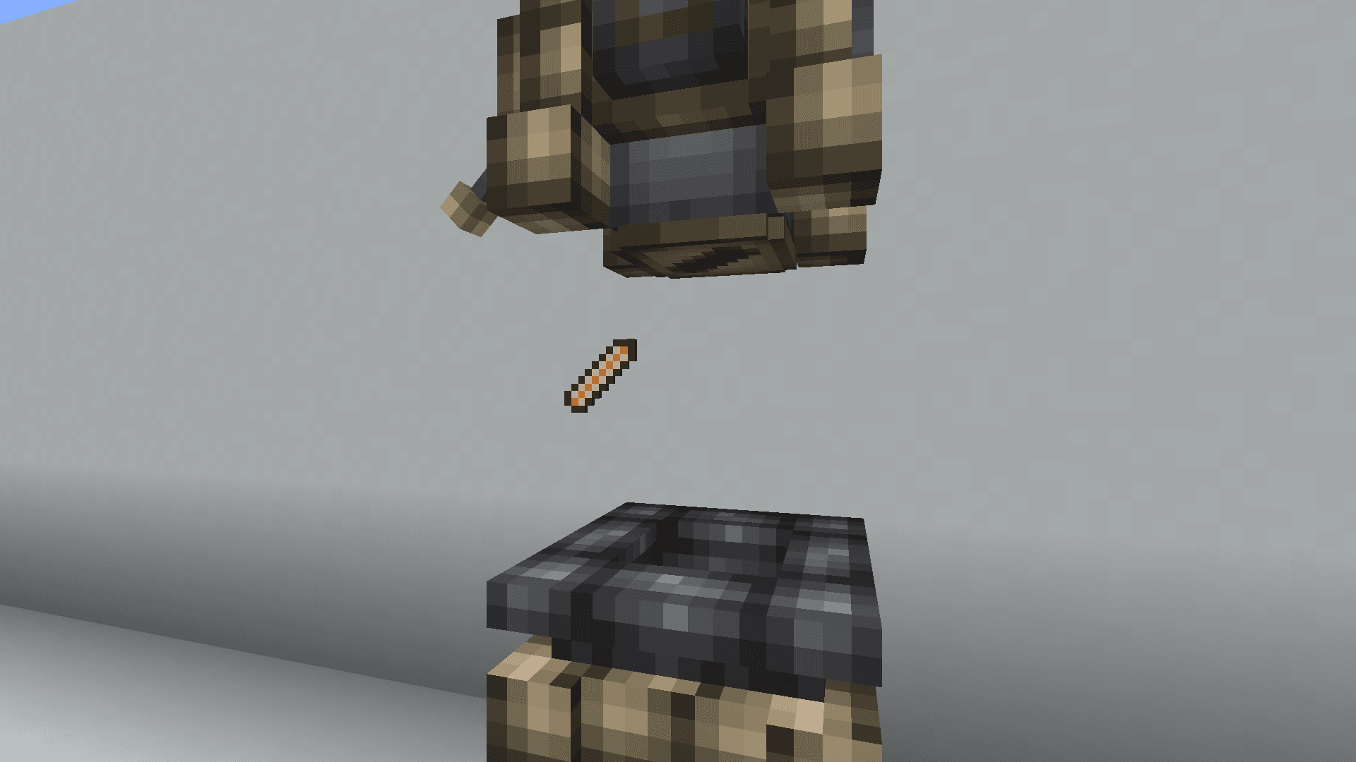 A dawnstone sword blade. A dawnstone sword blade.